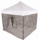 10x10 Pop up Canopy Food Service Mesh Sidewalls with Windows (WALLS ONLY)